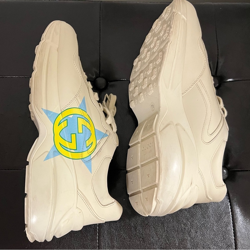 Gucci Rhyton 'Interlocking G Star' Sneakers - Picture 5 of 10